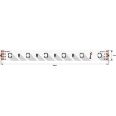 Светодиодная лента LUX DSG3A60-24-RGB-33