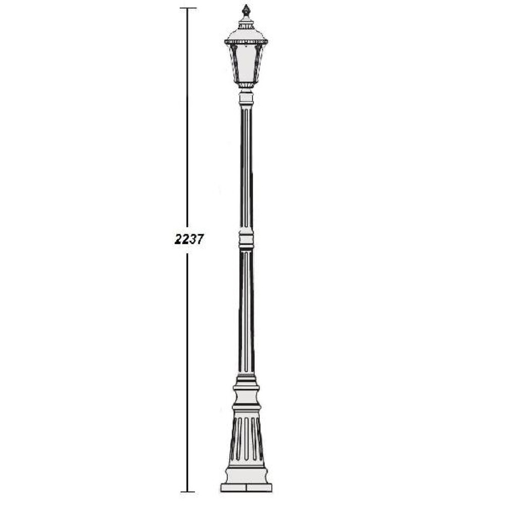Наземный фонарь  79759S Gb