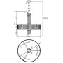 Подвесная люстра Frame MOD174PL-06G